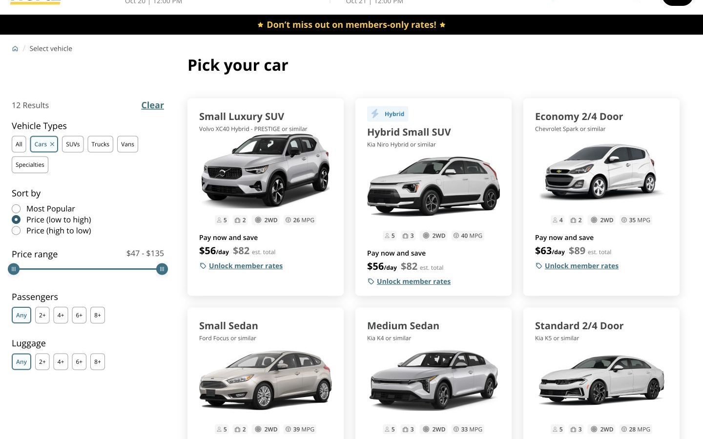 Hertz vs Enterprise: which site makes renting a car at LAX easier?