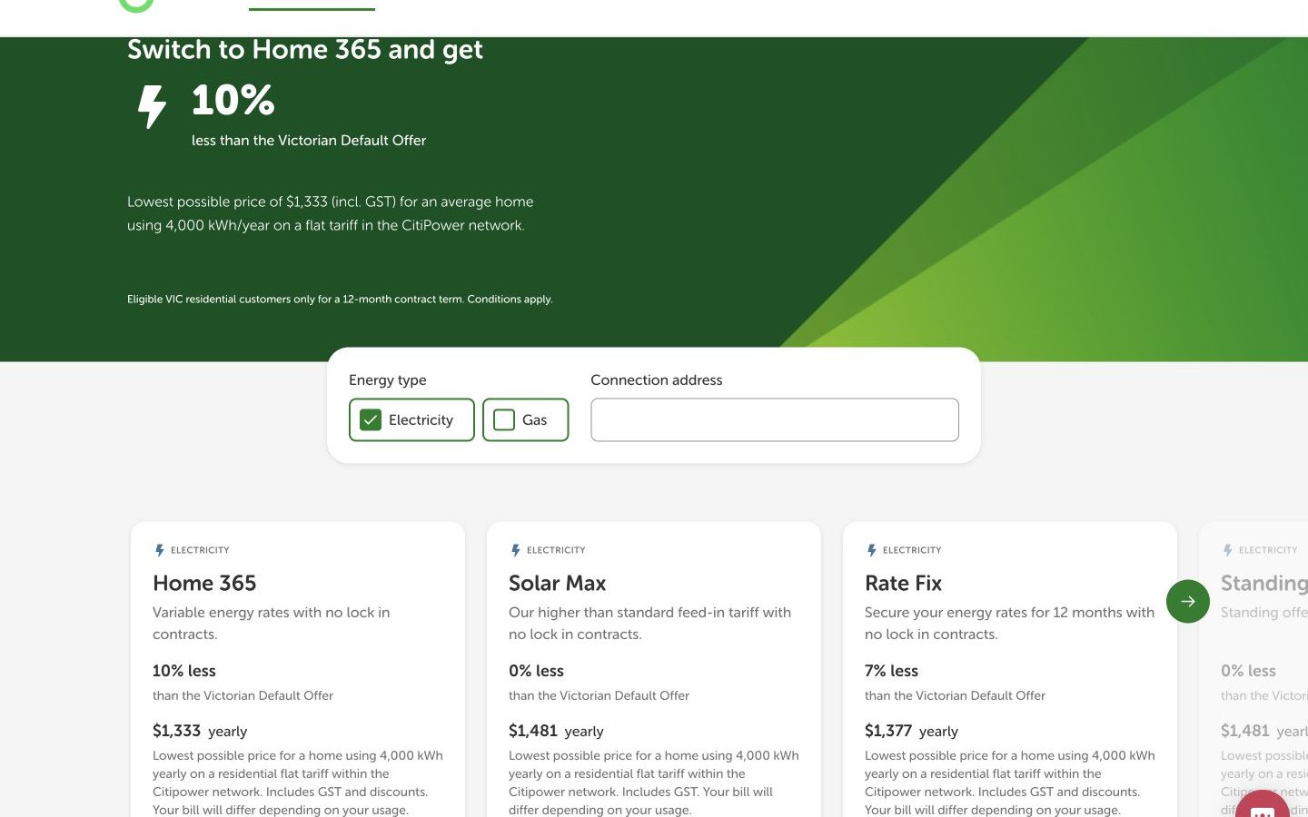 Origin Energy vs EnergyAustralia: which site makes comparing Melbourne electricity plans easier?