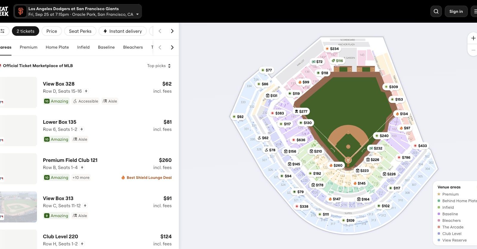 SeatGeek vs StubHub: which site makes buying baseball tickets easier?