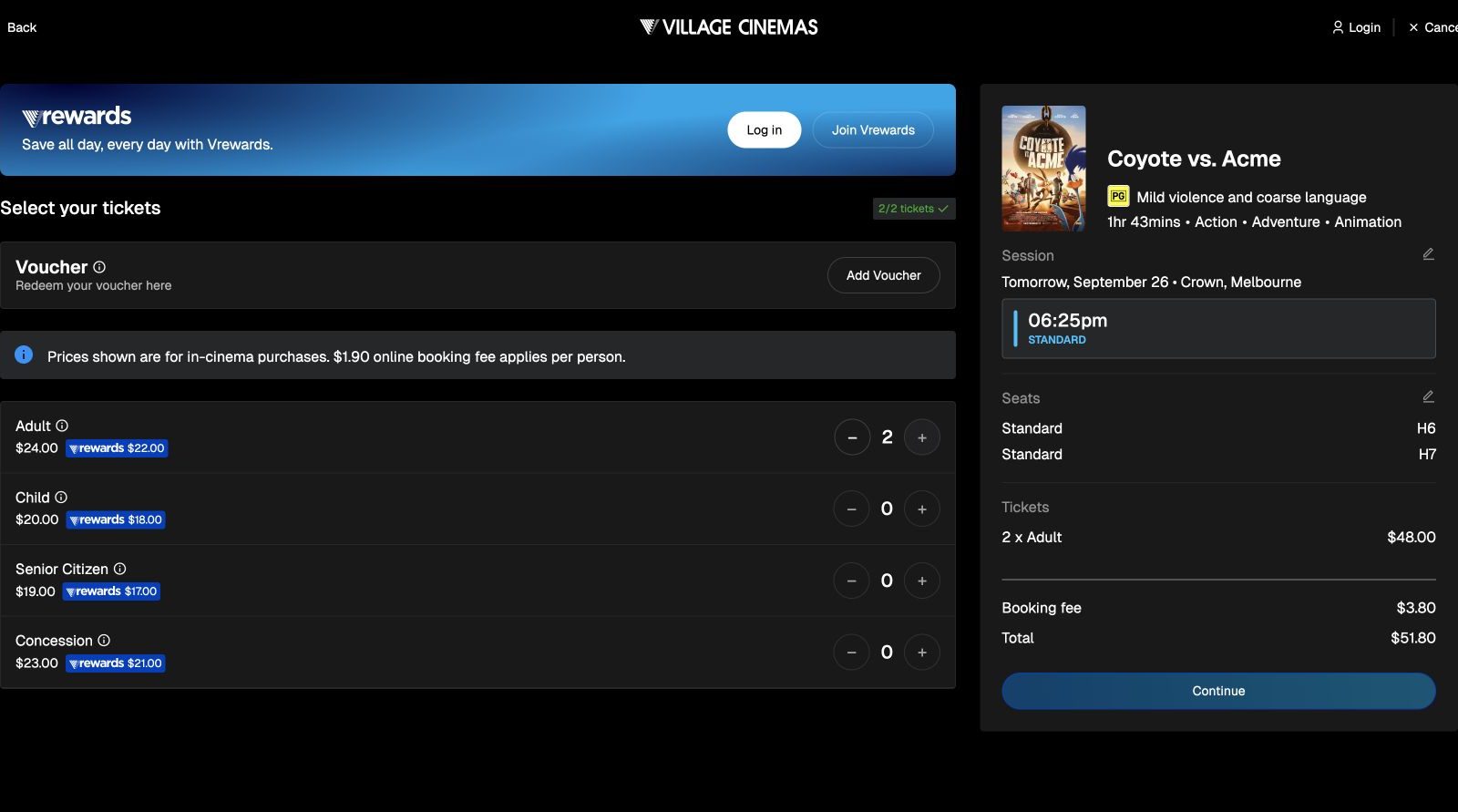Village Cinemas vs HOYTS: which site makes booking a Melbourne movie easier?